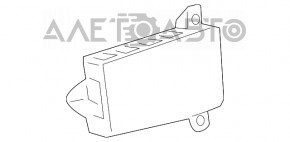 Blocul de zone oarbe BSM dreapta Toyota Camry v50 12-14 SUA