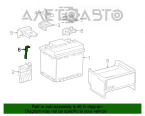 Cablu de baterie Toyota Prius 50 16-