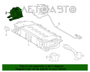 Ventilatorul de răcire HV Toyota Prius 50 16- cu litiu-ion