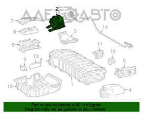 Ventilatorul de răcire VVB Toyota Prius 50 16-nichel