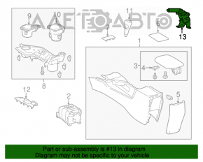 Maneta frânei de mână pentru Toyota Rav4 13-18 cu cablu