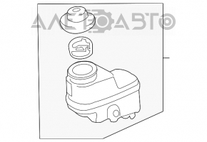 Rezervor GTC Lexus NX200t NX300 15-21 cu capac