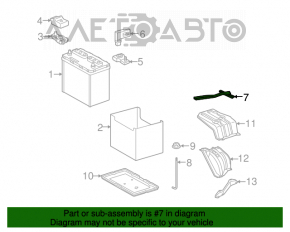 Suportul de fixare a bateriei pentru Toyota Rav4 13-18 hibrid