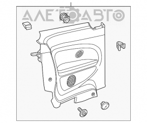 Capac spate stânga VW Beetle 12-19 bej