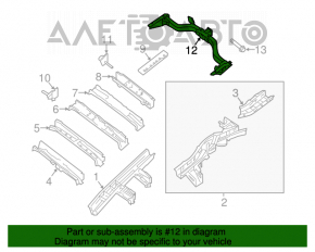 Bară de remorcare Infiniti JX35 QX60 13-