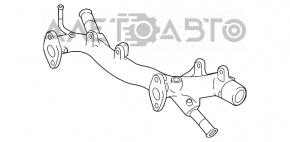 Трубка системы охлаждения металл Infiniti JX35 QX60 13- тип 1