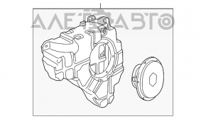 Subwooferul Jeep Grand Cherokee WK2 11-21 cu 9 difuzoare