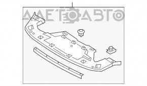 Protecția pentru bara frontală Mazda CX-9 16-