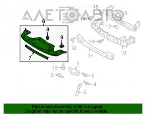 Protecția pentru bara frontală Mazda CX-9 16-