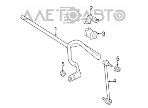 Biela stabilizator fata dreapta Toyota Camry v55 15-17 usa nou original OEM