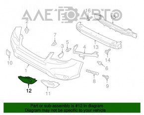 Garnitura far stânga Subaru Forester 14-16 SJ pre-restilizare, nouă, originală OEM