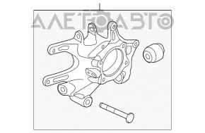 Цапфа задняя правая Hyundai Santa FE Sport 13-16 дорест AWD новый OEM оригинал