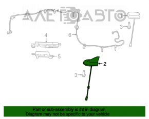 Antena aripă Chrysler 200 15-17 tip-1