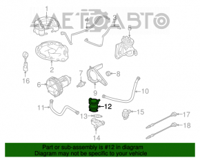 Supapă de aer VW CC 08-17