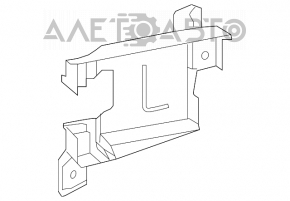 Suport senzor unghi mort dreapta VW Passat b8 16-19 SUA nou original OEM