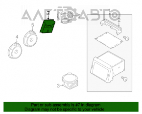 Amplificator Kia Optima 11-15