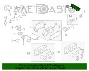 Монитор, дисплей Subaru Forester 14-18 SJ