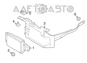 Radarul de croazieră Ford Edge 15- cu suport