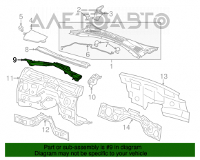 Paletă ștergătoare Chevrolet Camaro 16-