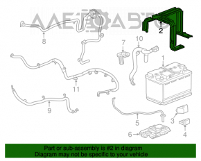 Suport baterie Chevrolet Camaro 16-