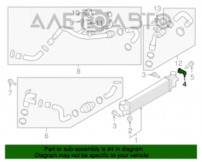 Senzor de presiune a supraalimentării Lincoln MKZ 13-16