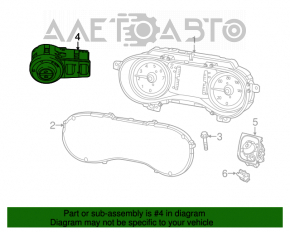 Controlul luminii Chrysler 200 15-17