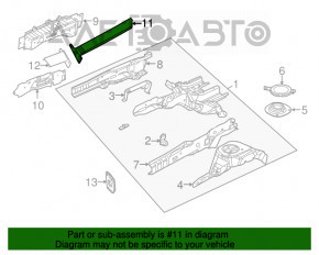 Amplificatorul de bara fata stanga pentru Jeep Cherokee KL 14-18