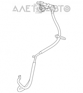 Clama negativă Jeep Cherokee KL 14-18 tip 1