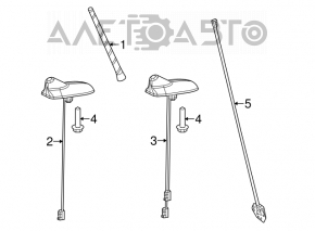 Mufă antenă Jeep Cherokee KL 14-