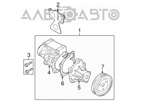 Pompa de răcire Kia Optima 11-15 2.4