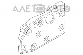 Protecție motor lateral dreapta Kia Sorento 14-15