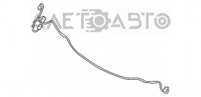 Montarea bumperului frontal Toyota Prius V 12-14 pre-restilizare, sub faruri de ceață, fără senzori de parcare.