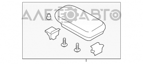 Подлокотник Mitsubishi Outlander 14-21 кожа, черный