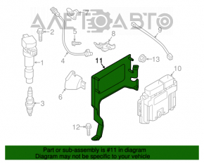 Suport motor ECU pentru Hyundai Sonata 15-17 2.4