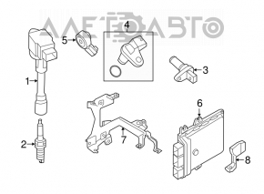 Кронштейн блока ECU Nissan Pathfinder 13-20