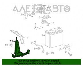 Suport baterie Toyota Prius 30 10-15