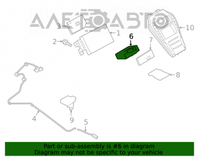 Interface Control Module Sync Ford Flex 11-16