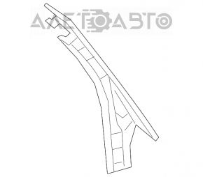 Capac usa spate stanga spate VW Jetta 19- zgarieturi.