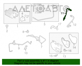 Лямбда-зонд первый Ford Fiesta 11-19 1.6