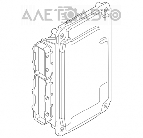 Modulul ECU al motorului Ford Fiesta 11-19 1.6