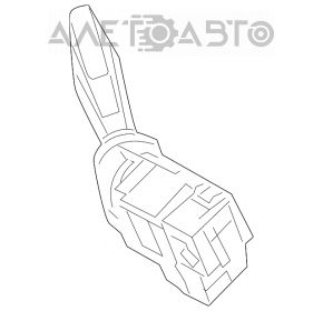 Comutatorul de sub volan din dreapta Ford Fiesta 11-19 4d