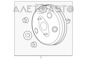 Amplificator de vid Ford Fiesta 11-19