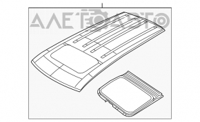 Крыша металл Dodge Journey 11- под люк