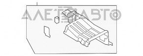 Capacul bateriei Hyundai Sonata 11-15 tip 1