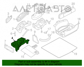 Setul de instrumente complet dreapta pentru Porsche Cayenne 958 11-17