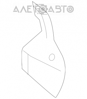 Suportul pentru bara spate stânga Ford C-max MK2 13-18 defect de fixare