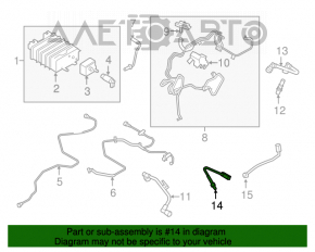 Sonda lambda spate pentru Ford Edge 15- 2.7T