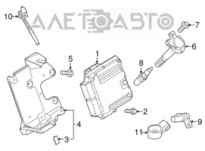 Suport de montare ECU Ford Mustang mk6 15-