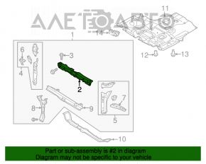 Bara de sus a televizorului Subaru Outback 15-19