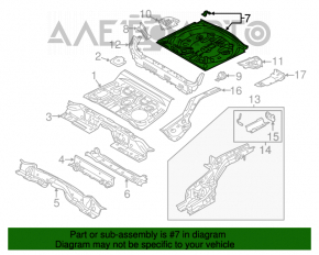 Capacul portbagajului Mazda CX-5 13-16 grafit